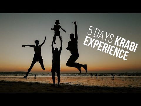 Krabi, Thailand 5 days experience with the GoPro Hero 8 Vlog