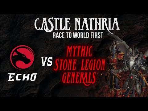 Echo Vs Mythic Stone Legion Generals | Castle Nathria