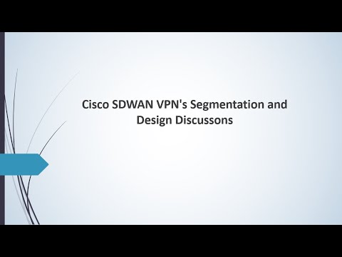 Cisco SD WAN VPN's Segmentation and Design free sdwan full Course Ch-6 ##sdwan  #networkdesign