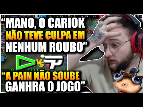 RANGER REAGE ao BRONZIOCRE - CARIOK FOI O CULPADO DA DERROTA ? - CBLOL DA ZUEIRA ! PAIN vs LOUD