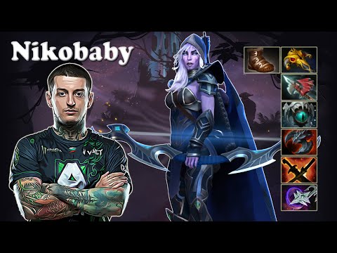 Nikobaby - Drow Ranger Safelane with Handsken vs Ceb, Mira | Dota 2 7.30e Gameplay