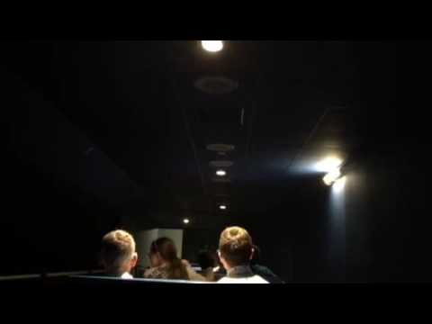 Space Mountain - Lights On - People Mover View