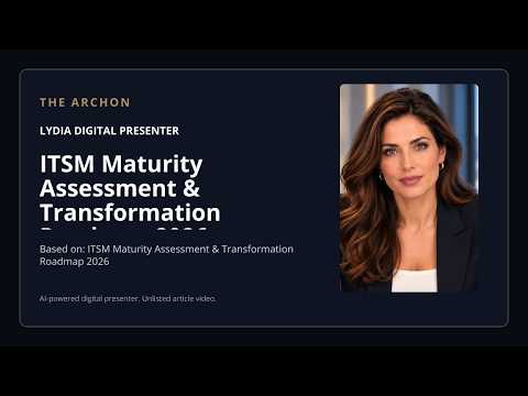 ITSM Maturity Assessment & Transformation Roadmap 2026 thumbnail