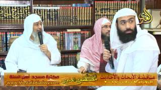 مناقشة الأبحاث والأحاديث بمكتبة مسجد أهل السنة بمنية سمنود 09 05 2017 7
