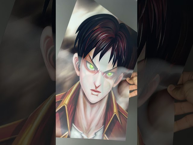 ايرين ييغر وحش متحول العملاق المؤسس زيك هجوم العمالقة دلوع أم 3d art