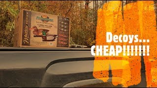 Budget Duck Hunting - Decoys for CHEAP