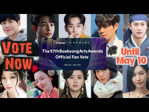 Vote for Your Favorite Actors for 57th Baeksang Awards (Male/Female Category) Until May 10