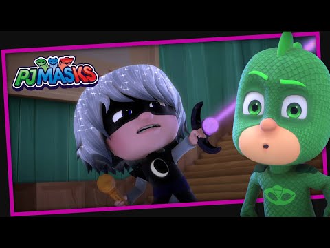 Night Chase for the GOLDEN MIC! 🎤 | PJ Masks Full Episode | Season 1