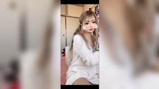 白ニットミニ…可愛い。