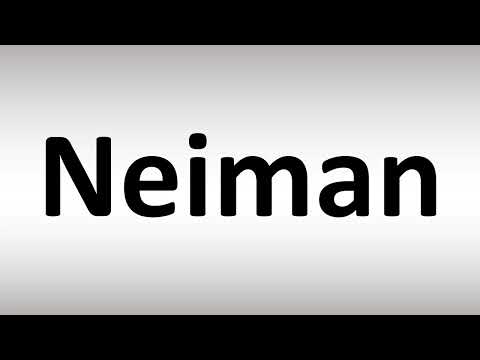 How to Pronounce Neiman
