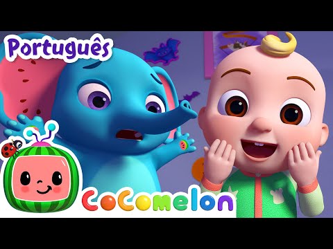 Capa de Lua Cheia no Halloween | Halloween com Cocomelon em Português | Músicas Infantis e Desenhos Animados