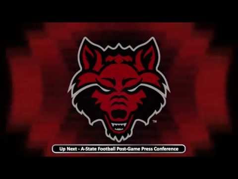 A-State FB vs NMSU Post-Game Press Conference