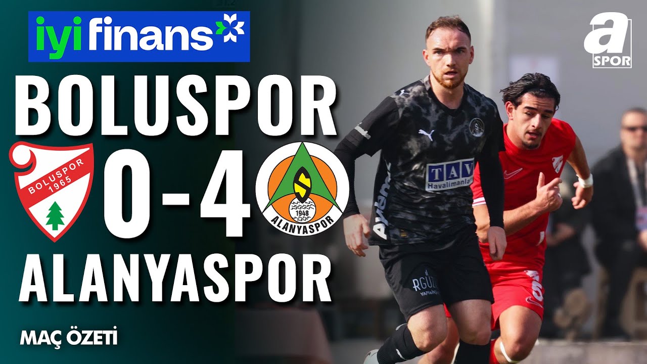 Boluspor vs Alanyaspor Highlights