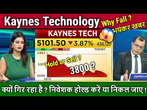 Kaynes Technology share latest news,hold or sell?Analysis/Why Kaynes Technology is Falling ?/target