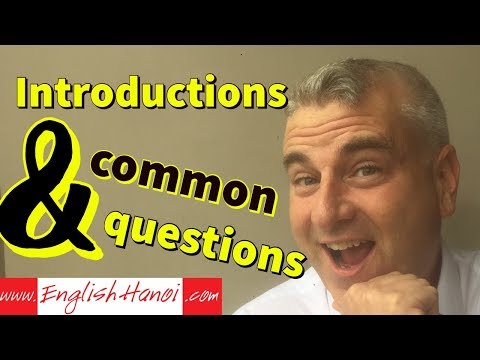 Cách hỏi tên và thông tin cá nhân bằng Tiếng Anh