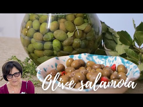 LE OLIVE IN SALAMOIRA O SOTTOSALE CALABRESI | TRADIZIONI SETTEMBRINE | RICETTA FACILE E VELOCE