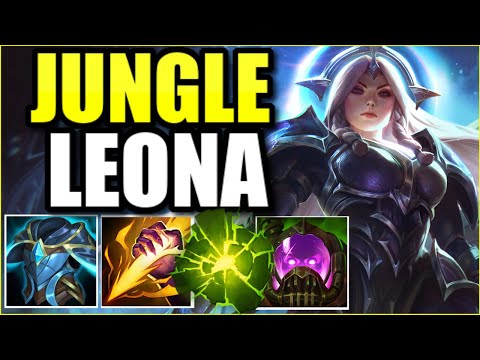 (NEW BUILD) LEONA JUNGLE IS ACTUALLY BROKEN?! SEASON 11 LEONA JUNGLE GUIDE - League of Legends