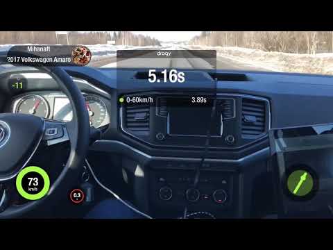 VW Amarok 3.0TDI 320hp Revo Stage1 0-100 by Dragy