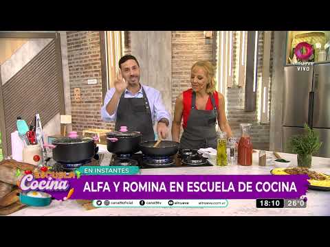 Polenta cremosa con salsa boloñesa | #EscueladeCocina