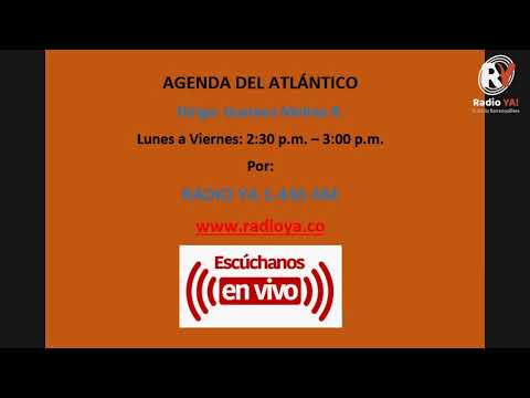 🔴 #EnVivo | #AgendaDelAtlántico