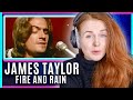 It's about what?! Vocal Coach reacts to and analyses James Taylor - Fire And Rain