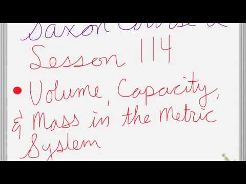 Saxon Course 2 Lesson 114