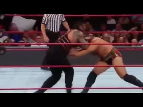Roman Reigns vs Rusev RAW Full Match: 16th Aug 2016_crazy fight