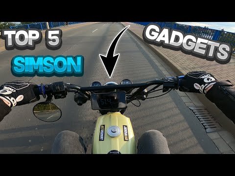 😍Ein MUSS für jede SIMSON | Meine TOP 5 Simson GADGETS | Motovlog #48