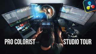 Pro Colorist Studio Tour - My COMPLETE Color Grading Suite Walkthrough