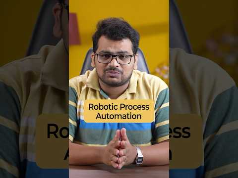 How is Robotic Process Automation different from AI | RPA #shorts
