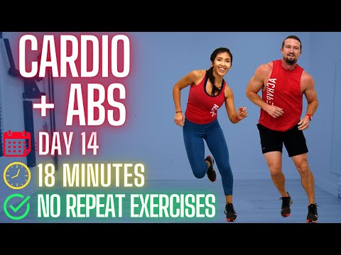 Quick Cardio and Abs Workout - Low Impact Options - No Equipment - 31 DoF Day 14