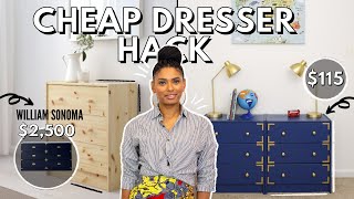 IKEA RAST HACK I DIY DRESSER MAKEOVER BEFORE AND AFTER
