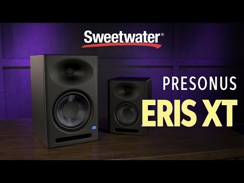 PreSonus Eris E8 XT 2-Way Active Studio Monitors (Pair) 2019 - Present - Black image 5