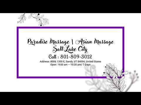 Portland Oregon Asian Massage For Back Pain