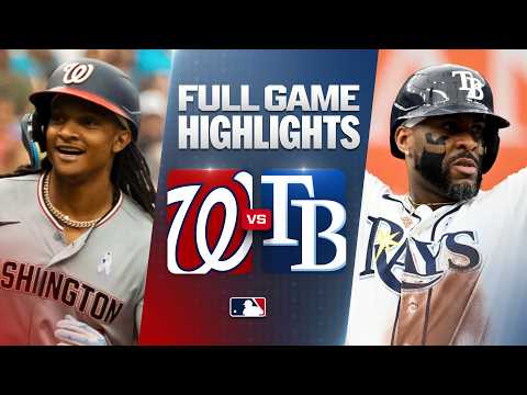 탬파베이 VS 워싱턴 4:3 MLB 하이라이트