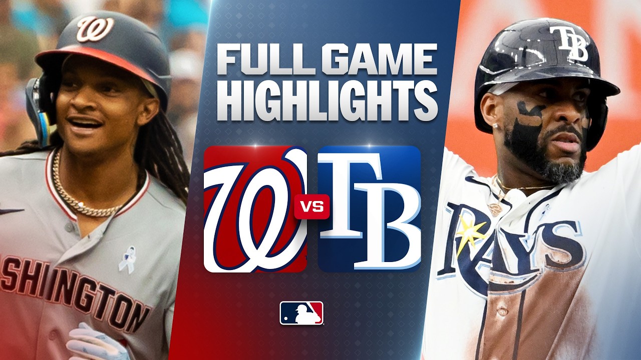 NATIONALS vs. RAYS Full Game Highlights (6/21/26) | MLB Highlights