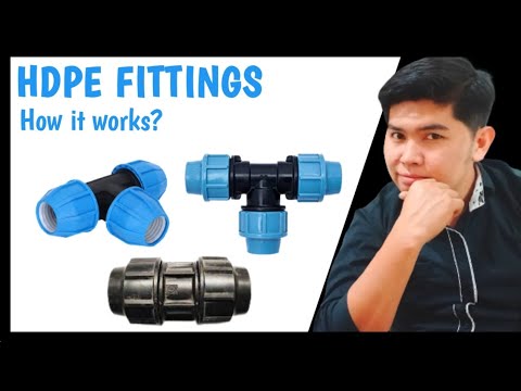 How to connect PE COUPLER fittings | Basic plumbing