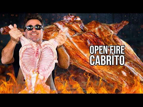 How to Cook CABRITO Asador Style | Al Frugoni - Open Fire Cooking