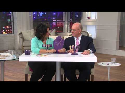 Pave' Rose Diamond Necklace, Sterling, 1/7ct tw, by Affinity with Antonella Nester