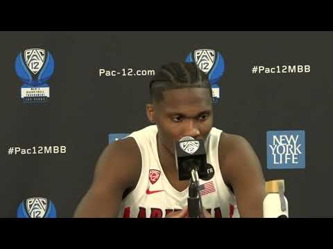 Arizona Basketball Postgame Press Conference Stanford Pac-12 Tourney