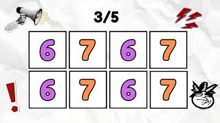 Download lagu Say The Number & Word On Beat Challenge | Levels 1–5 | Easy, Medium, Hard, Impossible mp3