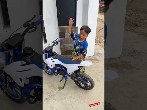 Tuan Faruk marah marah karna motor trail ga mau idup #davidsunairi #wargads #anakdesa #minivlog