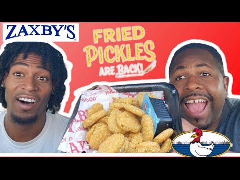 Zaxby's Fried Pickles Review| THEY'RE BACK!