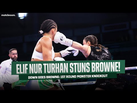 Elif Nur Turhan Lands HUGE Left Hook To KO Shauna Browne | Full Fight