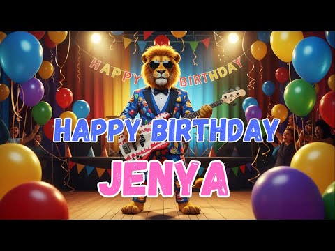 JENYA Happy Birthday Song - Happy Birthday to Jenya