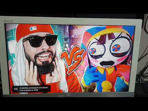 React Pomni (The Amazing Digital Circus) Vs. Mussa Batalha de Rap