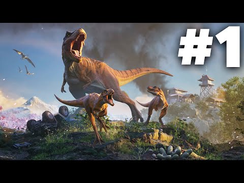 Jurassic World Evolution 3 Exclusive Gameplay Walkthrough Part 1 - Baby Dinosaurs (Campaign)