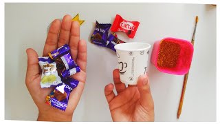 How to make CUTE Chocolate Box | #DIY Chocolate gift box for #Rakhi