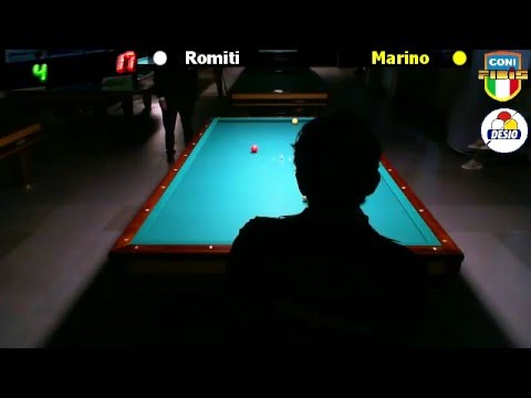 Marino vs Romiti - 3ª Prova BTF 2015/2016 CSB Billiards Club Desio (MB) 2/3 Aprile 2016