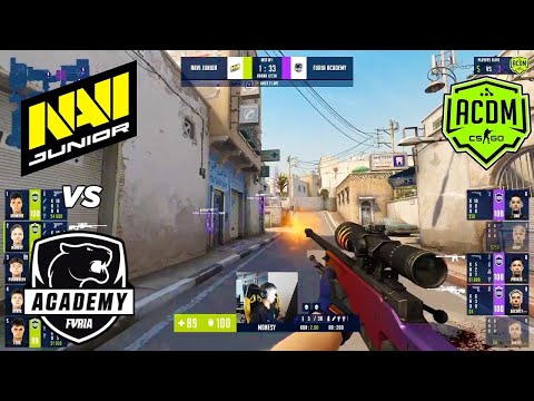NaVi Junior vs FURIA Academy - WePlay Academy - HIGHLIGHTS l CSGO